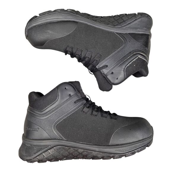 Thorogood T-800 Tracker Mid Shoes Black Composite Toe 809-6210 Mens Sz 9.5M NIB